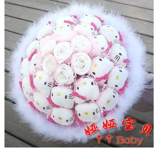 2019 новый маленький кулон плюшевая мягкая игрушка hello kitty голова для продвижения
