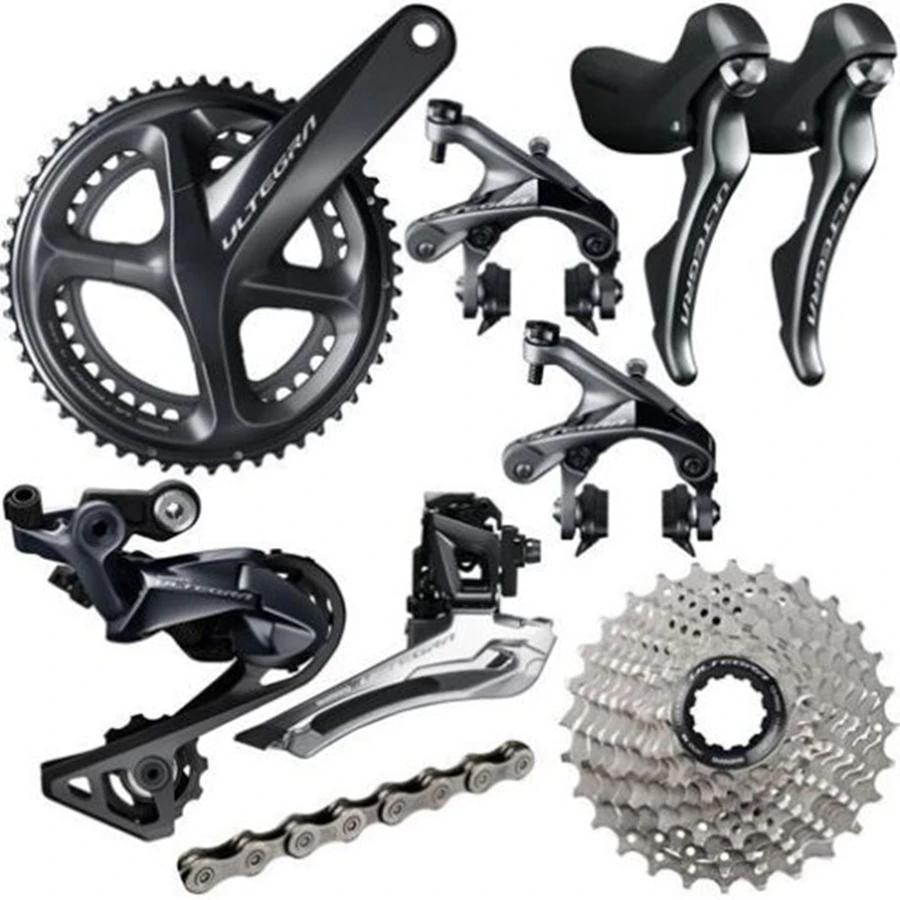 Новый Shimano Ultegra R8000 2x11-скоростной полный Дорожный комплект 50-34 T/170 мм/172 5 мм/175