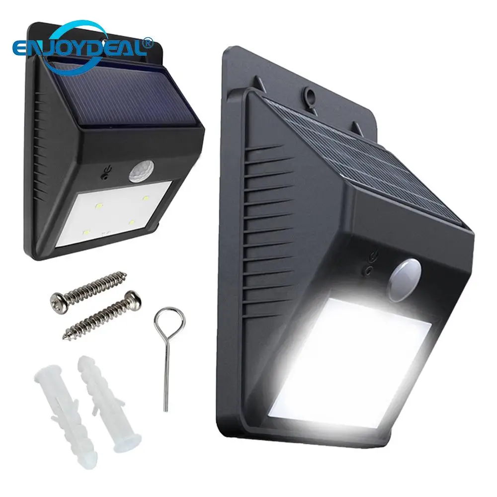 Лидер продаж светильник на солнечной батарее с пассивным ИК датчиком движения