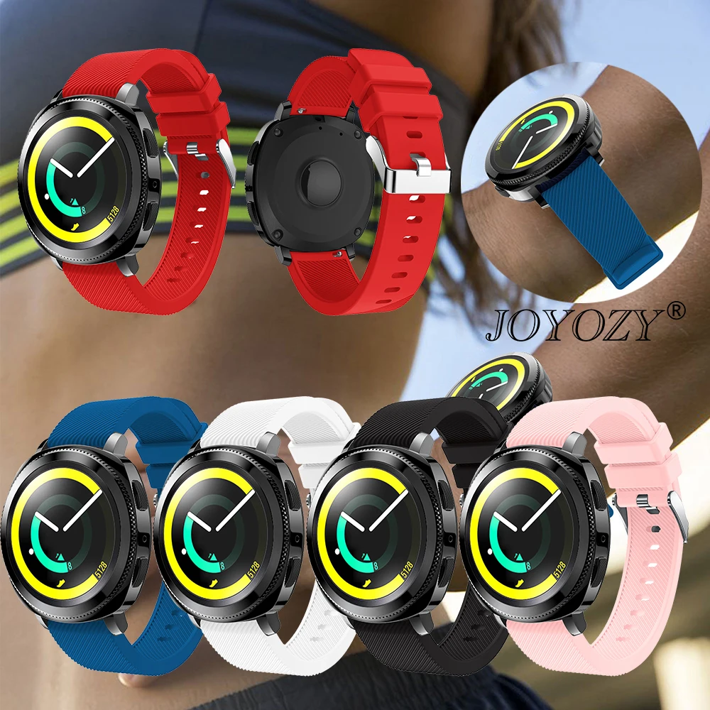 Спортивный ремешок Joyozy Gear для Samsung gear Sport band S2 20 мм 8 видов цветов на выбор часов