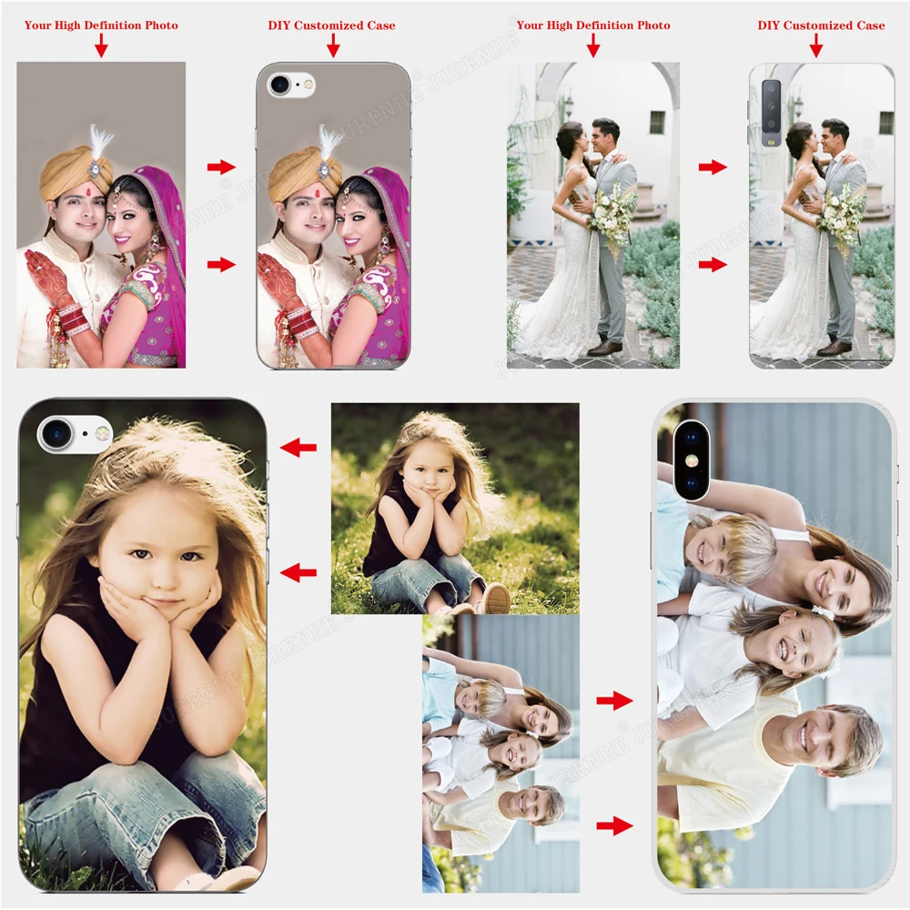 Чехол-накладка для iPod Touch 7 6 5 ТПУ из мягкого силикона индивидуальный заказ чехол