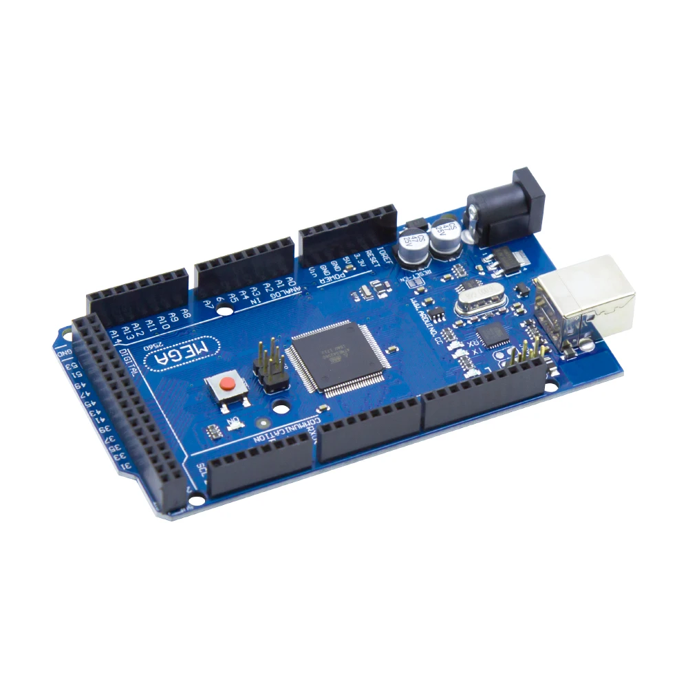МЕГА 2560 R3 плата 2012 официальная версия с ATMega 2560 ATMega16U2 чип для Arduino интегрированный драйвер с оригинальной розничной коробкой