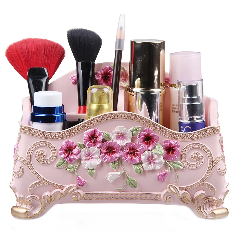 

[daily specials] European cosmetics storage box first jewelry box living room bedside remote control box