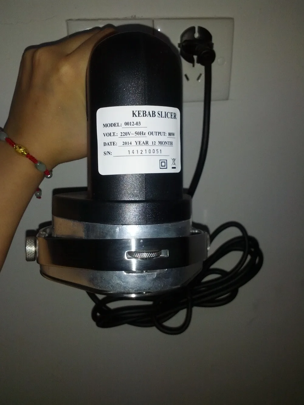 Горячая распродажа Качество гарантировано нож для Донер кебаба с двумя лезвиями