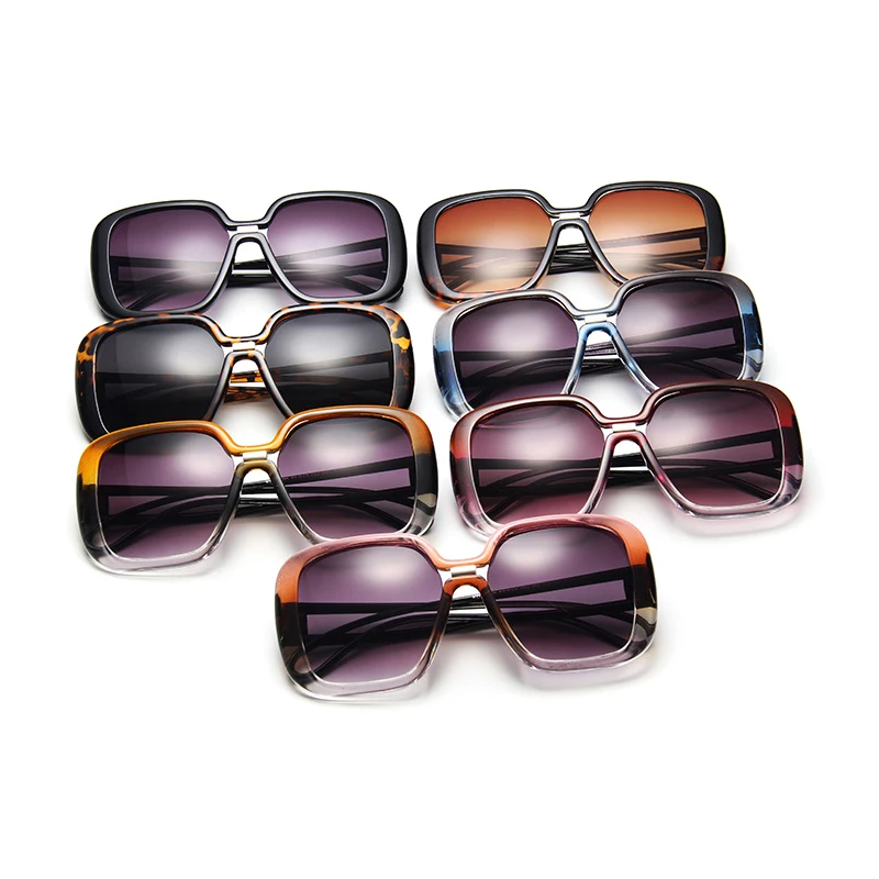 Квадратные большие женские очки Роскошные брендовые дизайнерские солнцезащитные очки Женские винтажные солнцезащитные очки в стиле ретро очки gafas de sol mujer