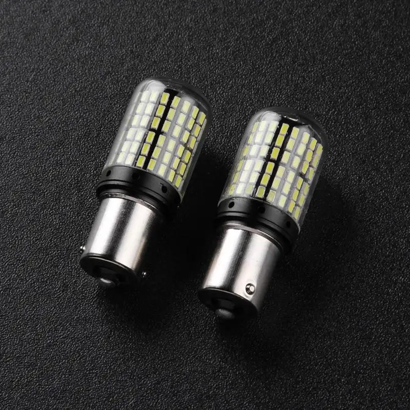 1 Пара 1156 DC 12V 10W SMD3014 144 светодиодсветодиодный лампы для указателей поворота