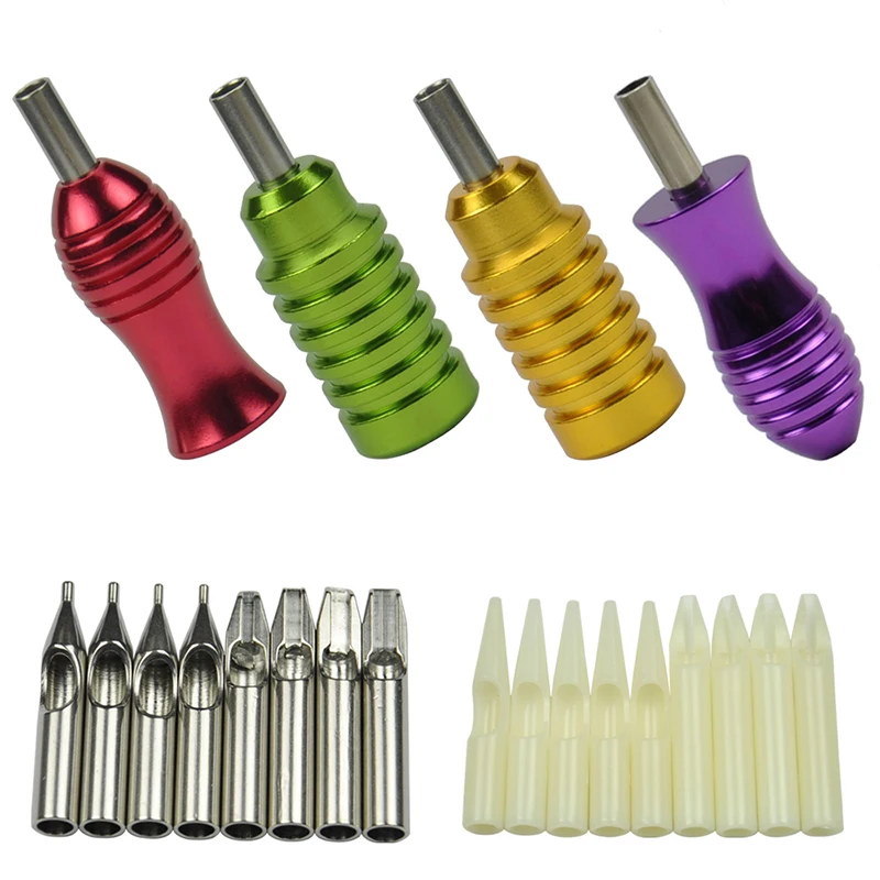 Наборы тату OPHIR для боди арта 2 ротационных машинки оборудование источник питания