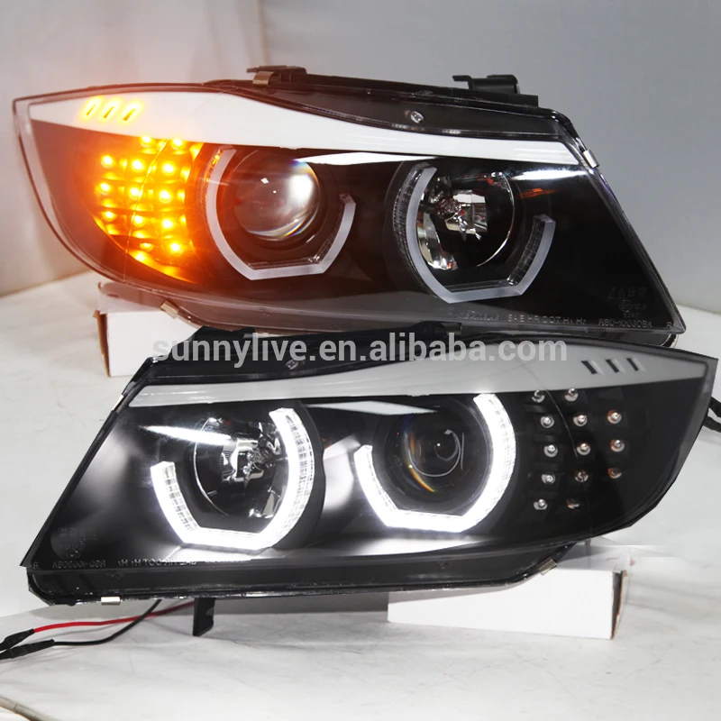 Фара для BMW E90 CCFL Angel Eyes 2006 2008 года JY|Фара авто в сборе| |