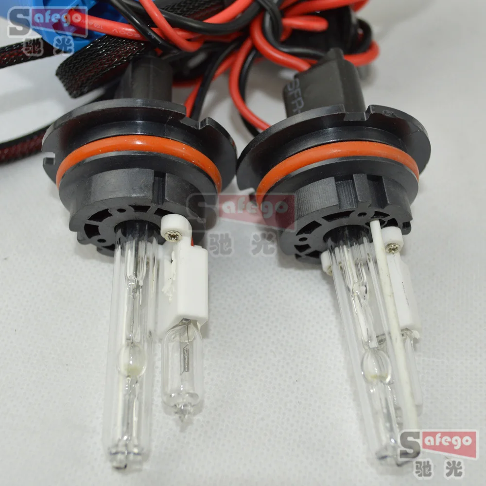AC 35W HID 9007 HB5 Ксеноновые галогенные лампы для автомобиля головной светильник hid Лампа 6000K 8000K HID ксеноновый светильник лампа