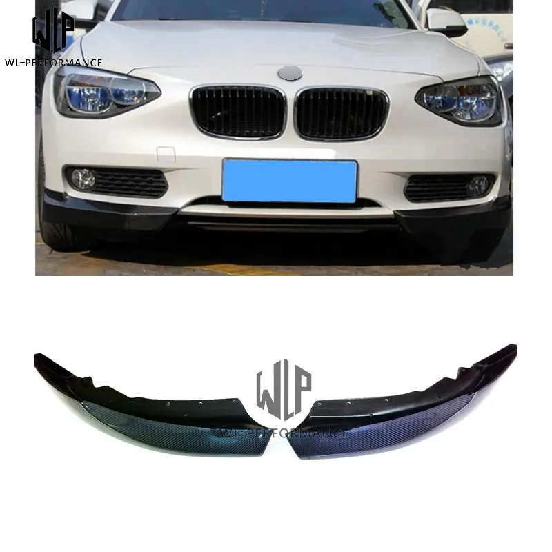 1 серия F20 M135i углерода оптоволоконные разделители на pronfront сплиттер Автогонки