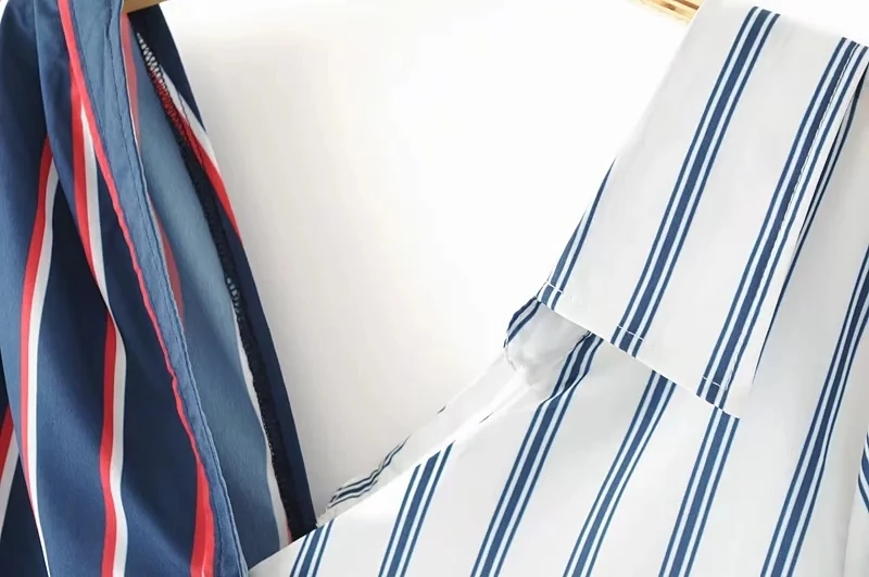 Полосатый асимметричный Топ без бретелек с открытыми плечами женские блузки 2017