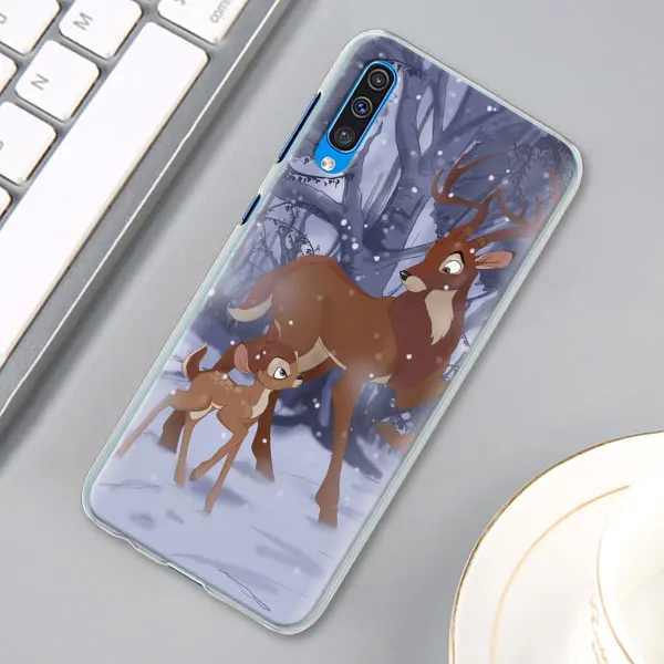 03 Бэмби Thumper чехол КРЫШКА ДЛЯ samsung Galaxy A30 A40 A50 A70 A6 A8 плюс A7 A9 M30 чехол для телефона Coque - Цвет: 03