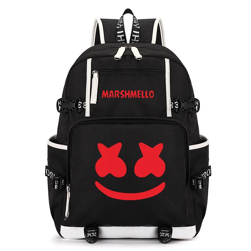 DENGPAO dj шлем мarshmello черный рюкзак для ноутбука мальчиков mochila мужчины feminina bagpack