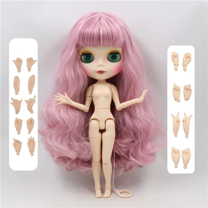Ледяная фабрика blyth кукла 1/6 шарнирная кукла нео 30 см blyth пользовательская кукла шарнир/нормальное тело Специальное предложение в продаже случайный цвет глаз 30 см - Цвет: matte face