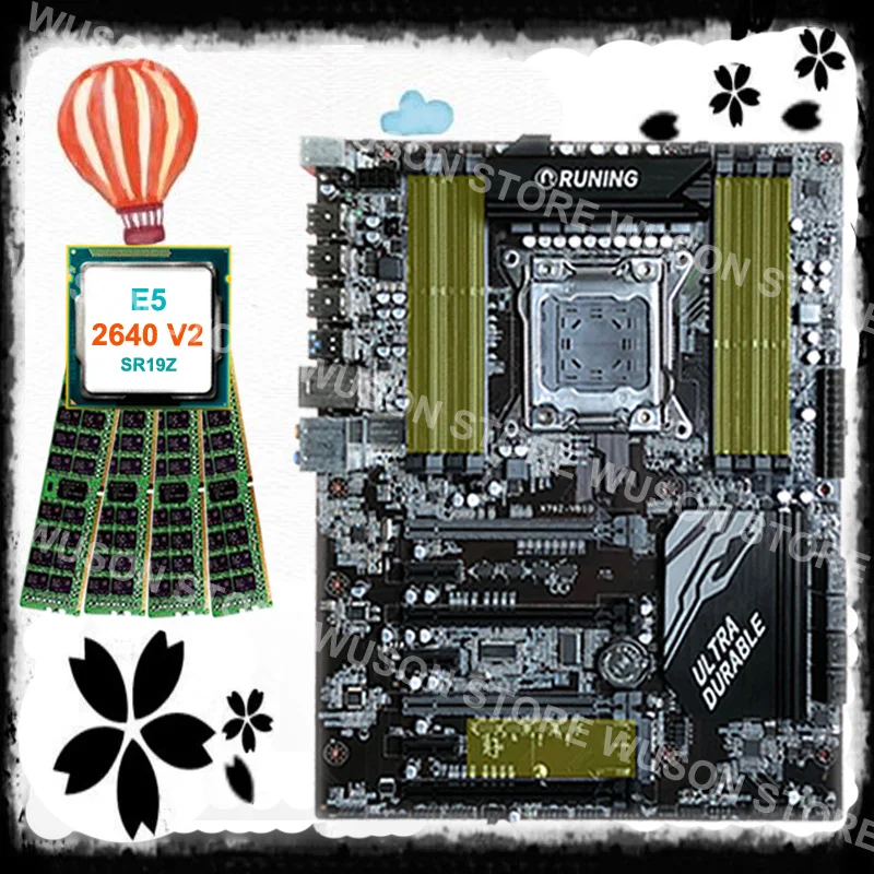 Супер качество гарантия совершенно новый Runing X79 игровая Материнская плата