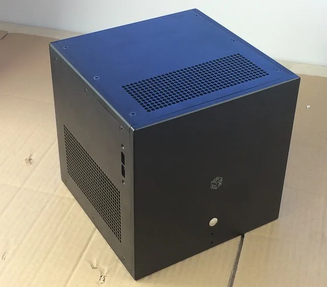 Черный Новый дизайн и установка материнской платы SFX power ITX чехол/чехол для