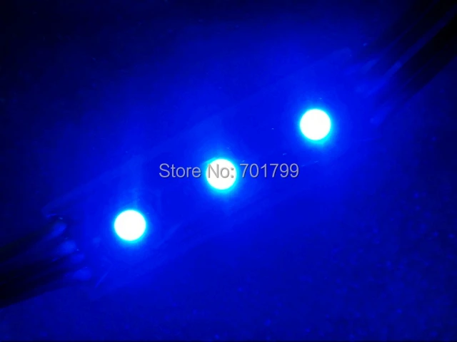 IP68 LED 5050 SMD RGB модуль вход DC12V 0 72 Вт Размер: 45 мм * 12 20 шт. в нитке 10 см расстояние между