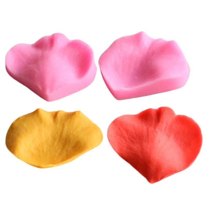 2 шт. форма лепестков розовый лист силиконовой формы украшения торта инструменты