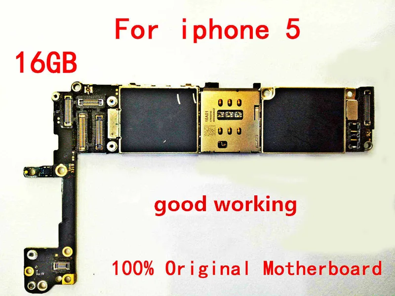 Для оригинальной материнской платы для Apple iPhone 5 16 ГБ 100% рабочая и