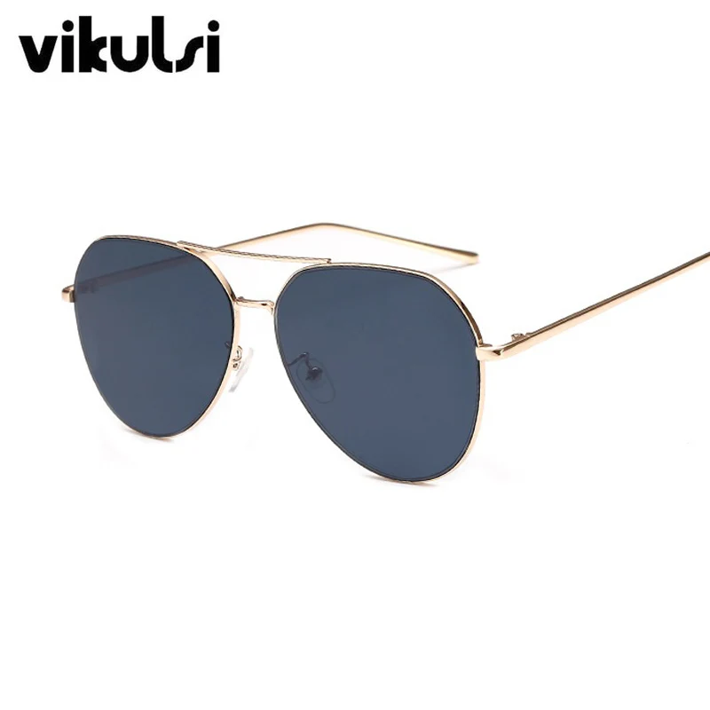 Солнцезащитные очки авиаторы зеркальные для мужчин и женщин модные классические