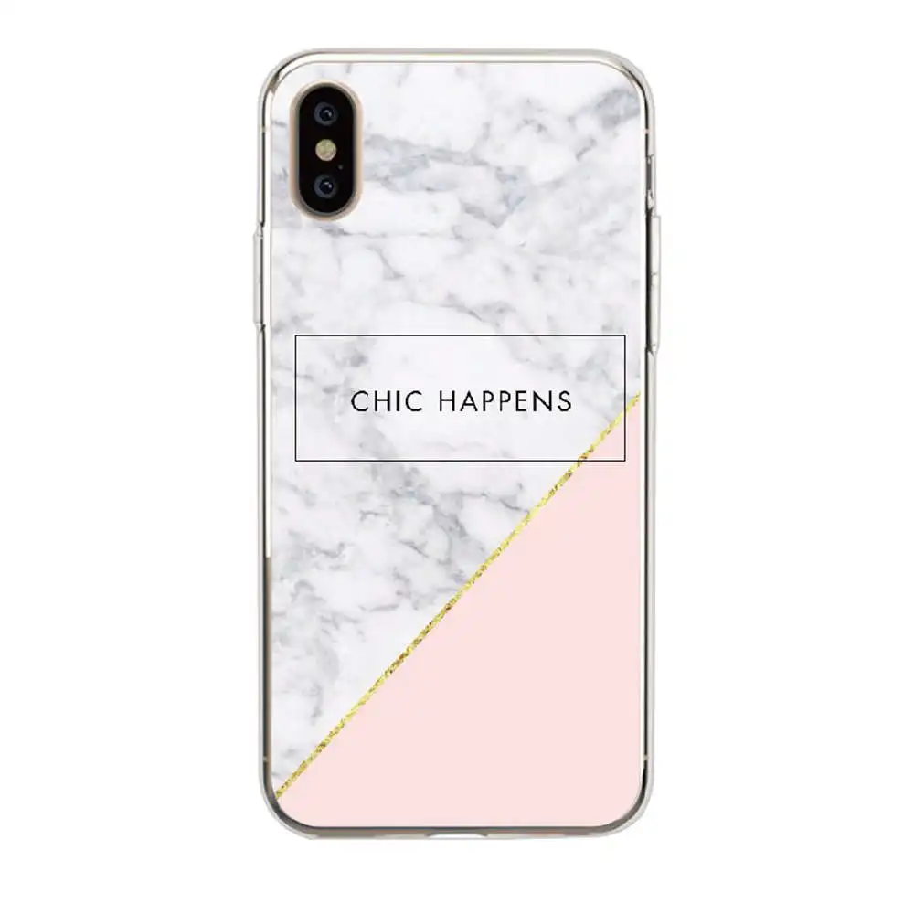 New Marble Mobile Phone Case for For IPhone 6S 7 8 Plus X XS XR MAX Fashion Fantasy Advanced Safety TPU Cover Smooth Surface |