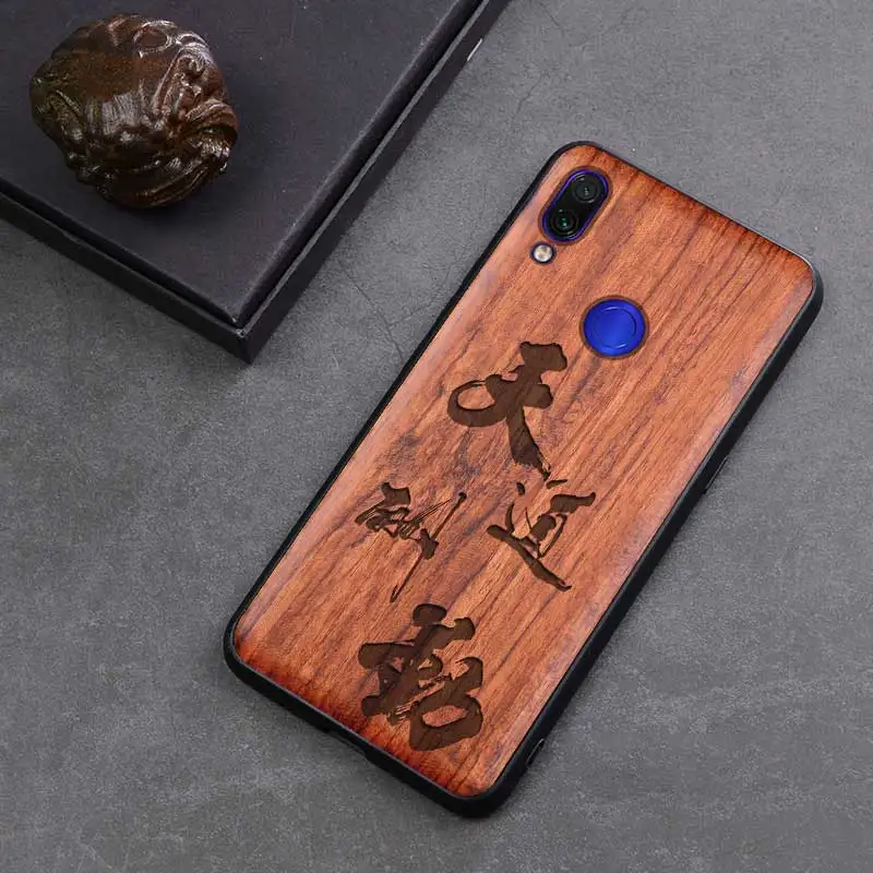 color 9 Новинка, чехол для Xiaomi Redmi Note 7, тонкая деревянная задняя крышка, ТПУ бампер, чехол для Xiaomi Redmi Note 7, Xiomi Redmi note7 pro, чехлы для телефонов - Цвет: color 9
