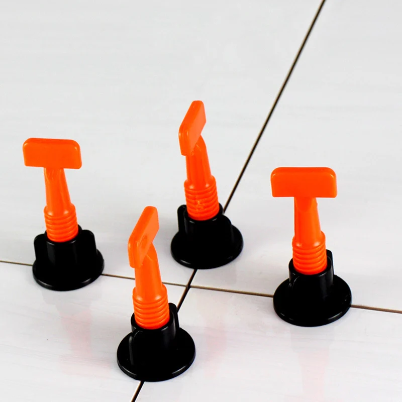 50PCS Tile Alignment Leveling System Clip Adjustable Locator Spacers Plier Level Wedges Hand Tools New|Детали строительного