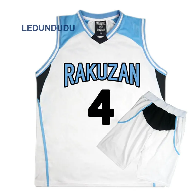 

Аниме Kuroko no Basuke Баскетбол Косплей Rakuzan школьная трикотажная форма футболка топы + шорты брюки костюмы Спортивная одежда
