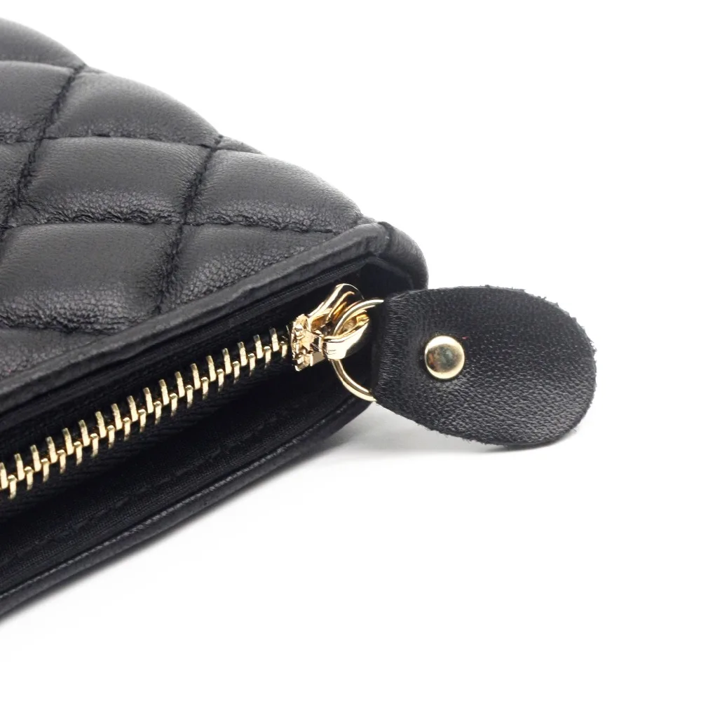 Женский стеганый длинный бумажник ZENTEII из натуральной кожи|long wallet|pattern walletwallet pattern