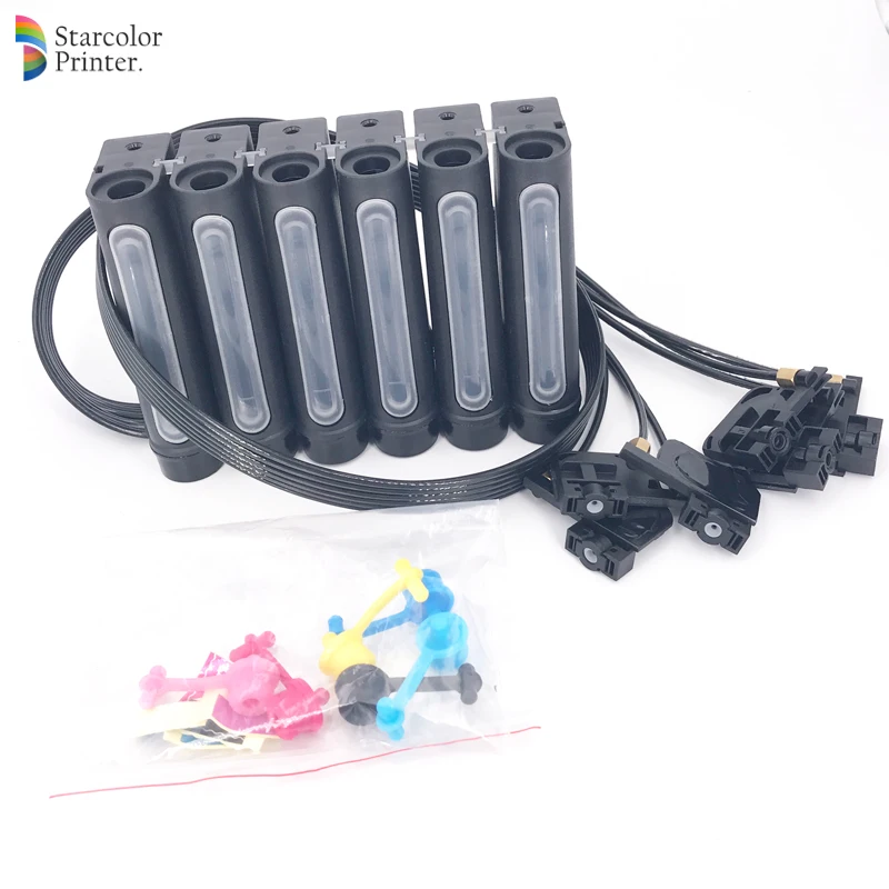 Консервантные светодиодные УФ чернила Ciss для EPSON 1390 1410 1500 1500W L800 L805 R330 R230 R270 R290 T50 1400