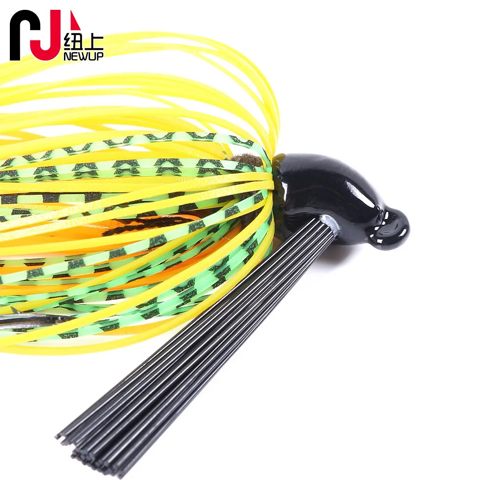 NEWUP 1 шт. 10 г свинцовый крючок buzz spinnerbait Isca искусственная приманка для джиггинга