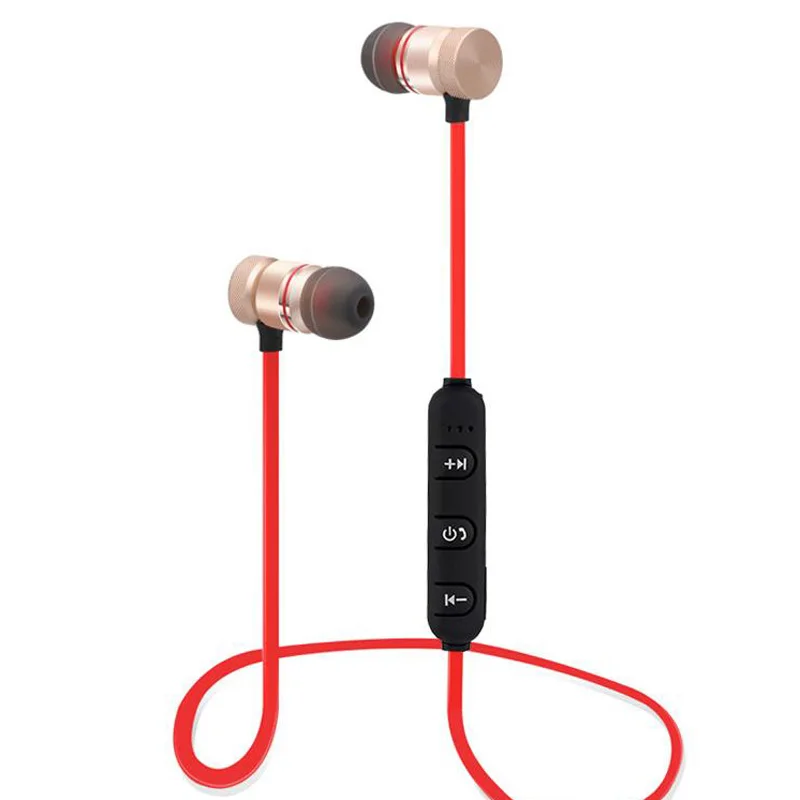 Беспроводные наушники вкладыши Bluetooth BT4.1 20 шт./лот стерео с микрофоном для звонков