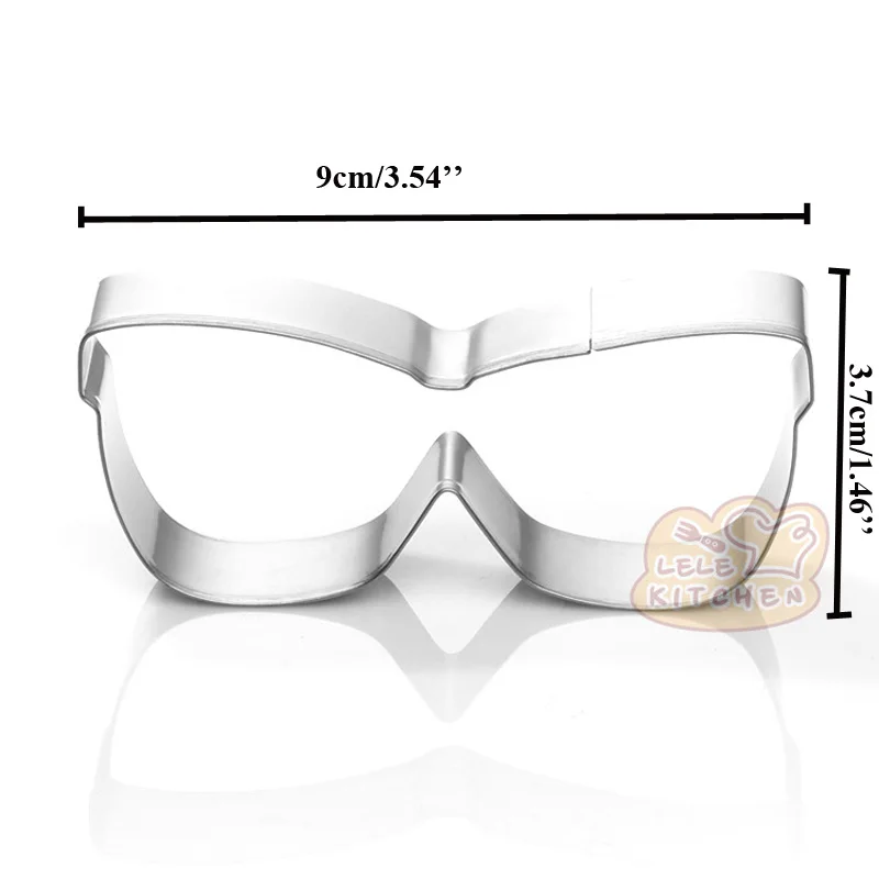 1 шт. солнцезащитные очки металлические формочки для печенья ворота конфеты