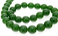 unique pearls jewellery store 12mm olive jade round gemstone loose beads one full strand 15 inches lc3 0263