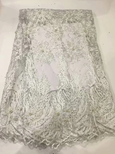 New Designs African French Lace Fabric SZH112-4 High Quality Nigeria Net 2019 With Stones for lady dress.5yds/pcs | Дом и сад