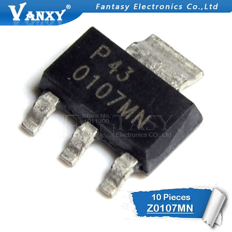 10 шт. Z0107MN Z0103MN Z0109MN 07 м 03 09М слот для Z7M Z3M Z9M СОТ 223 Triac тиристорных новый