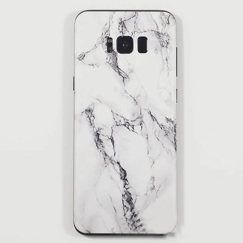 NEW Marble Grain Sticker Back Film Wrap Skins Phone Membrane Paste Protective for Samsung S8 S9 S10 Plus S10E |