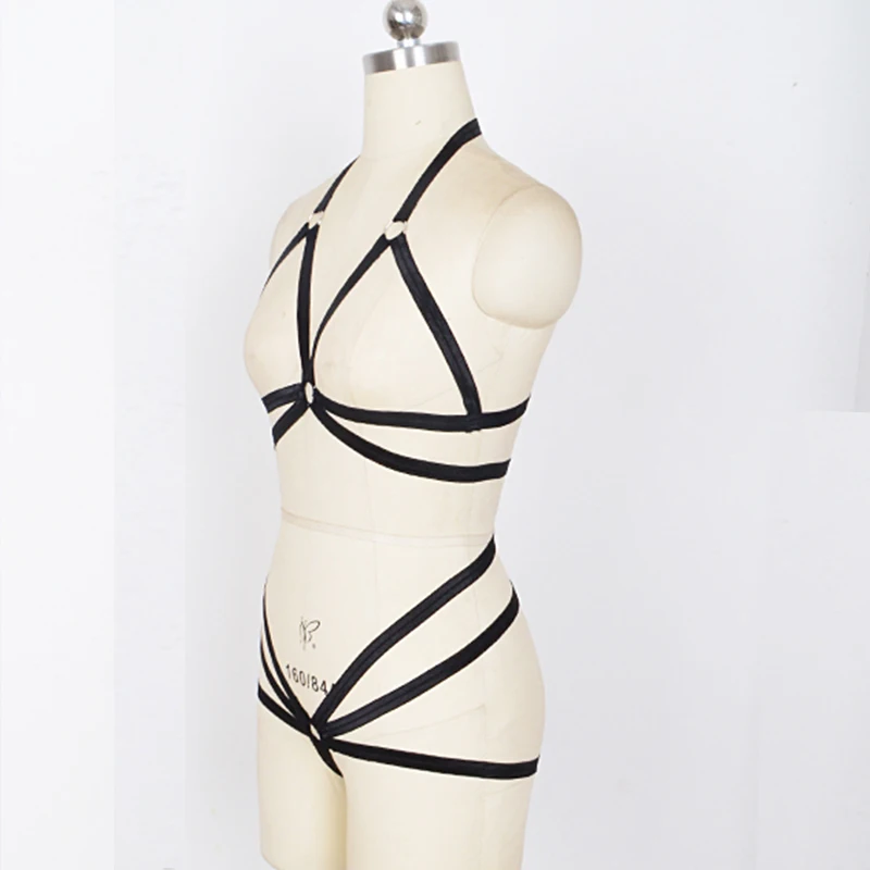 Женское нижнее белье экзотическое в стиле Харадзюку с Т образной спинкой|set sexy|set