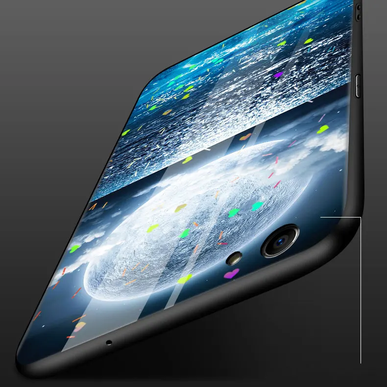 Для OPPO A83 чехол для крышки корпуса роскошный гибридный Смола Раскрашенная
