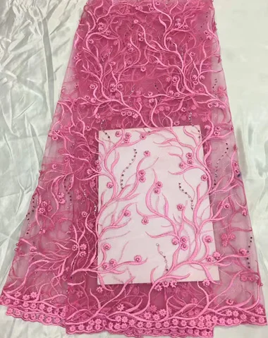 Последние Африканский Тюль Кружева Высокое Качество Африки чистая Кружевной