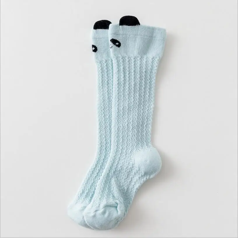Green Socks Детские носки для мальчиков и девочек, короткие носки с милым рисунком, красивые детские носки до колена, летние детские носки - Цвет: Green Socks
