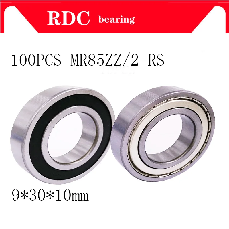 100 шт. ABEC 5 MR85ZZ MR85Z MR85 ZZ L 850ZZ 5*8*2 мм шарикоподшипник 5x8x2 Высокое качество Глубокие