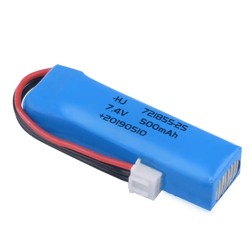 1 шт. 7 4 В 500 мАч батарея Wltoys 20402 20404 20409 1/20 RC автозапчасти 20402-0658 | Игрушки и хобби