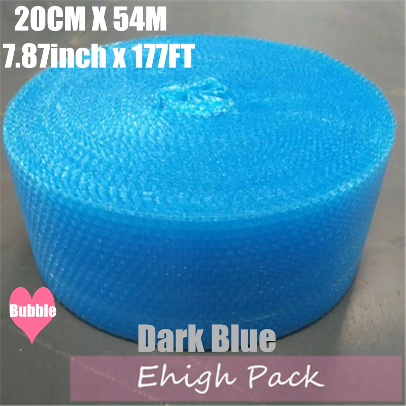 Рулон воздушных пузырей темно синего цвета в форме сердца 0 2*54 м для вечерние