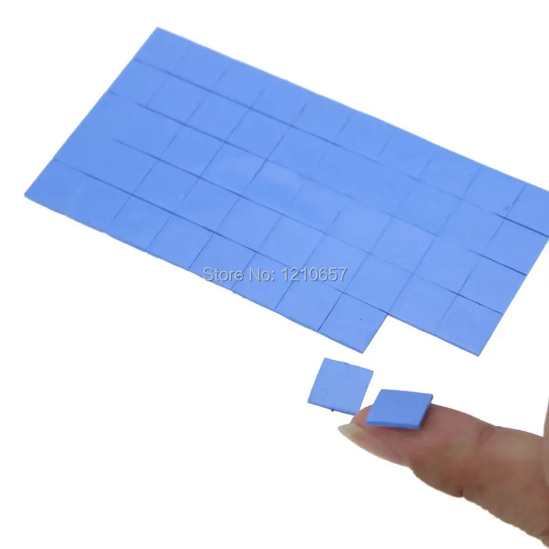 500 шт./партия силиконовый радиатор для микросхем VGA 10 х1 мм|thermal pad|chipset heatsinkheatsink
