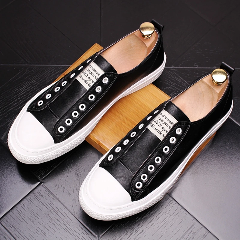 

Stephoes Luxury Brand New Arrival Men Fashion Causal Shoes Summer Leather Retro Slip on Loafers Male Breathable Leisure Shoes