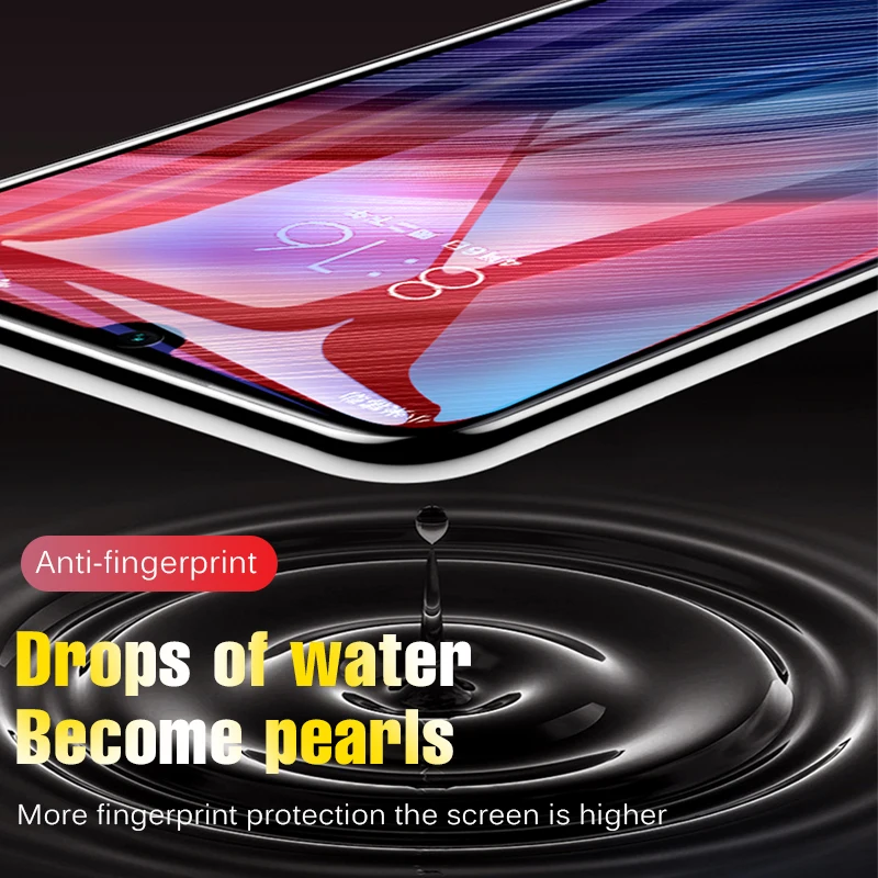 20D закаленное защитное стекло для экрана Xaiomi Redmi Note 7 6 Pro 5 4X изогнутое Защитное 4X7