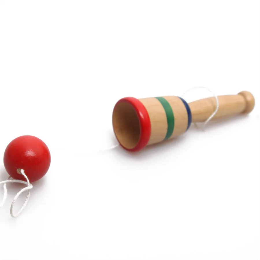 Деревянная кендама игрушка забавная чашка мяч Лови спортивные игрушки умелый