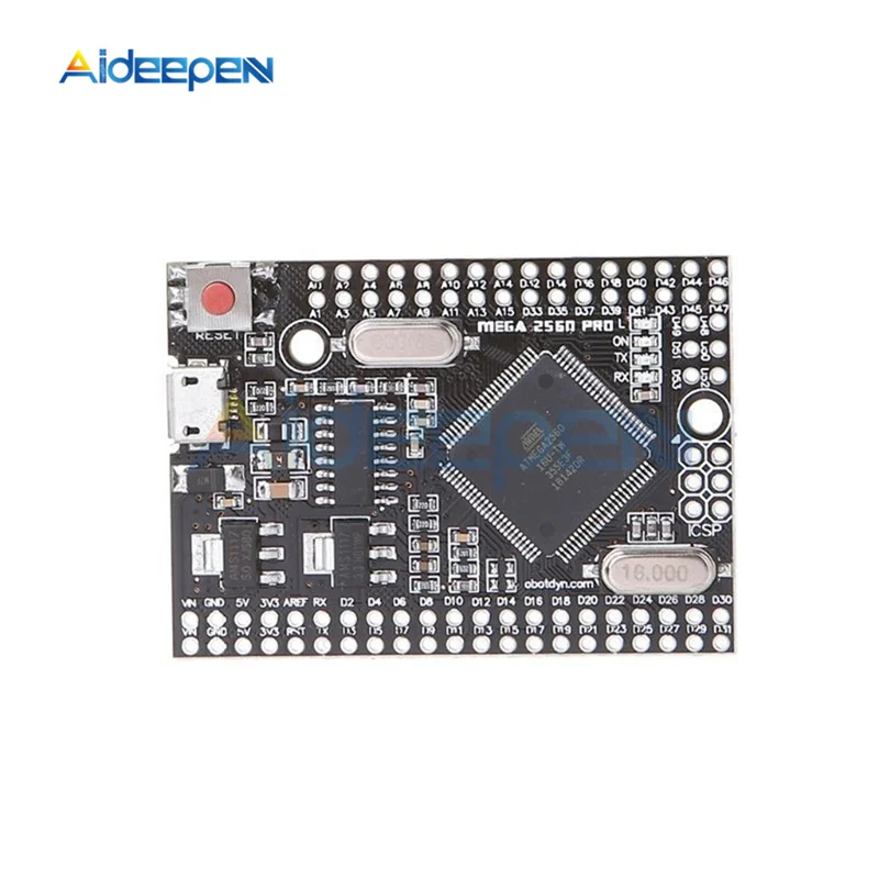Микросхема Mini 5V MEGA 2560 PRO CH340G/2560 с разъемом для штырьков совместима Arduino Mega Набор