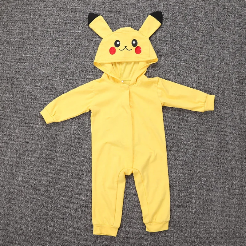 Весенний комбинезон для младенцев с длинными рукавами вышивкой капюшоном одежда